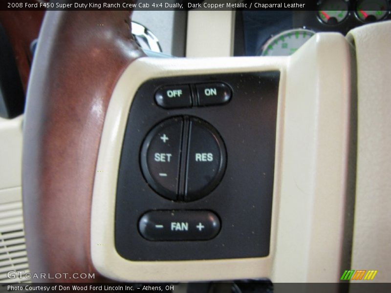 Dark Copper Metallic / Chaparral Leather 2008 Ford F450 Super Duty King Ranch Crew Cab 4x4 Dually