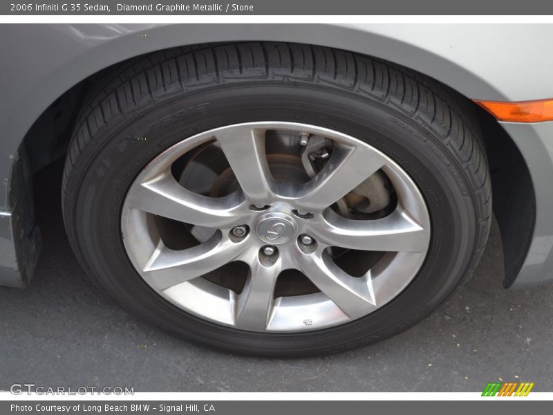 Diamond Graphite Metallic / Stone 2006 Infiniti G 35 Sedan