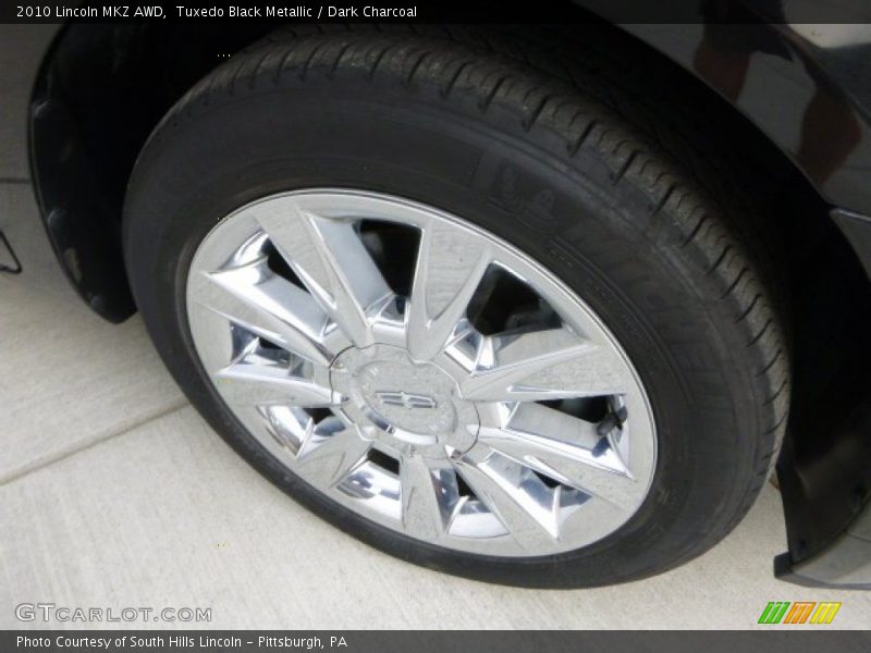 Tuxedo Black Metallic / Dark Charcoal 2010 Lincoln MKZ AWD