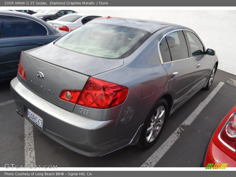 Diamond Graphite Metallic / Stone 2006 Infiniti G 35 Sedan