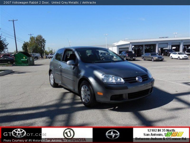 United Grey Metallic / Anthracite 2007 Volkswagen Rabbit 2 Door