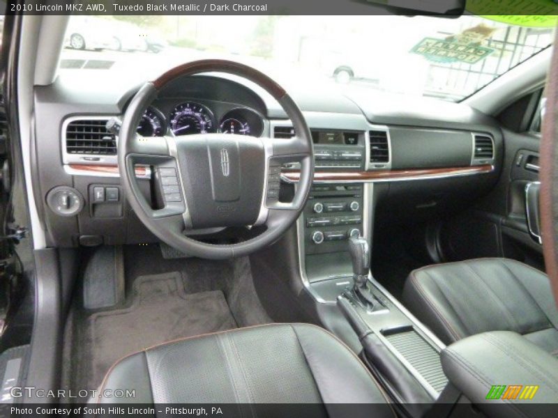 Tuxedo Black Metallic / Dark Charcoal 2010 Lincoln MKZ AWD