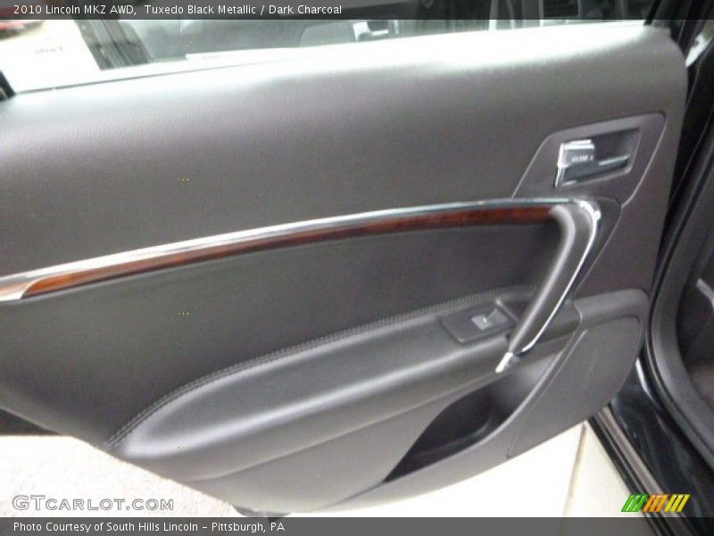Tuxedo Black Metallic / Dark Charcoal 2010 Lincoln MKZ AWD