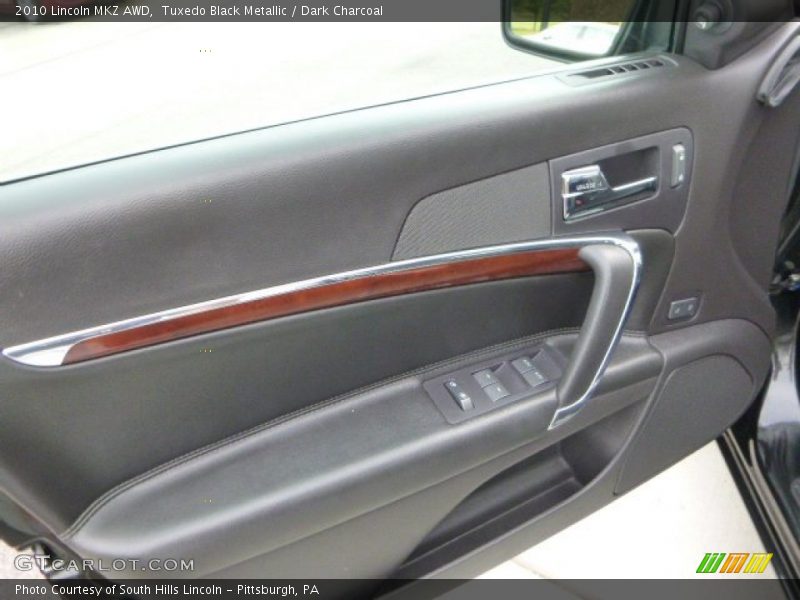 Tuxedo Black Metallic / Dark Charcoal 2010 Lincoln MKZ AWD