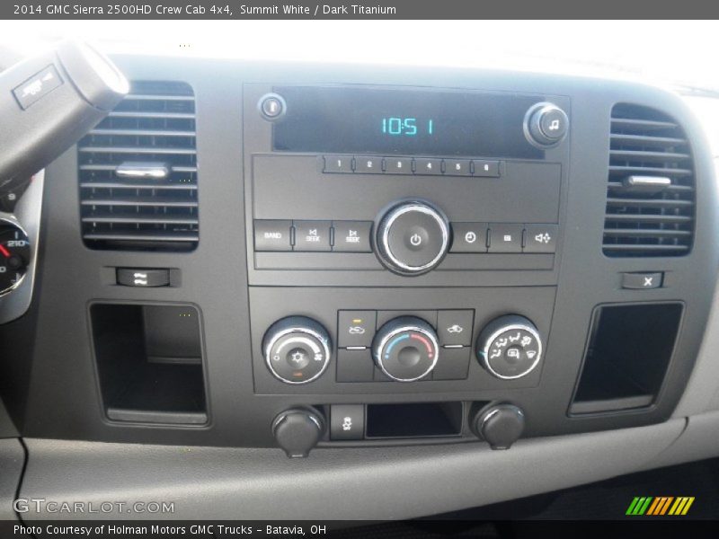 Summit White / Dark Titanium 2014 GMC Sierra 2500HD Crew Cab 4x4