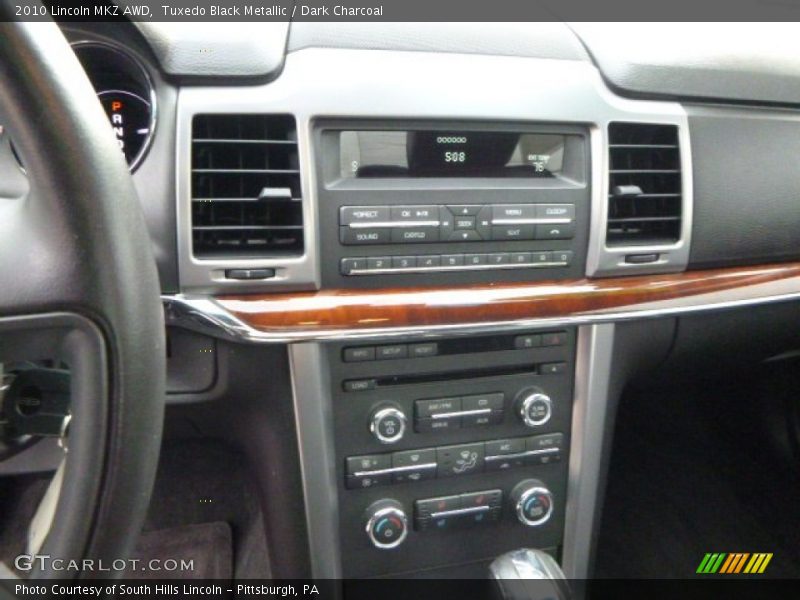 Tuxedo Black Metallic / Dark Charcoal 2010 Lincoln MKZ AWD