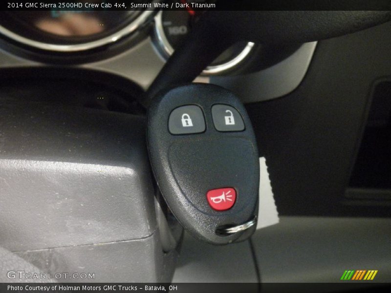 Summit White / Dark Titanium 2014 GMC Sierra 2500HD Crew Cab 4x4