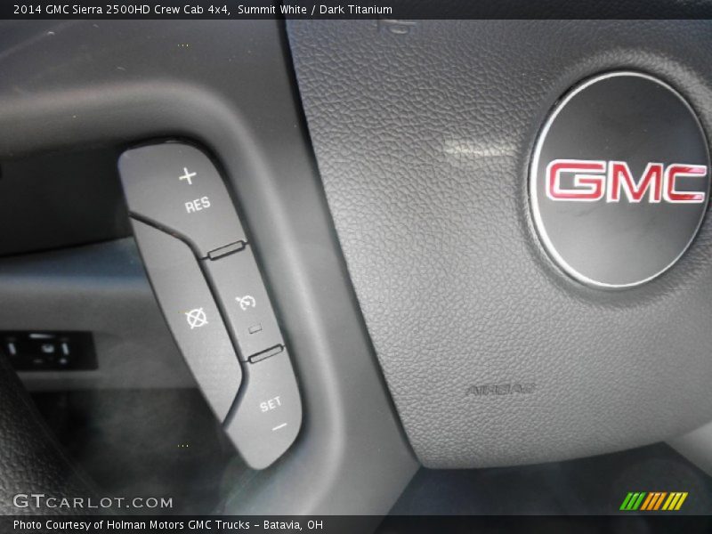 Summit White / Dark Titanium 2014 GMC Sierra 2500HD Crew Cab 4x4
