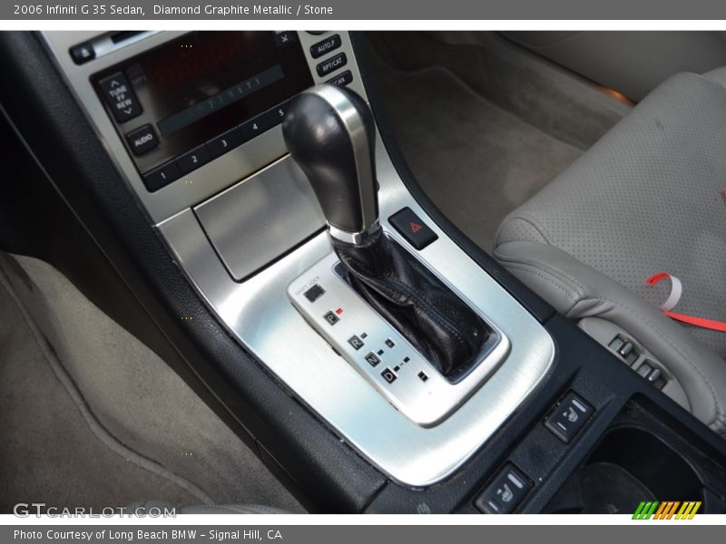 Diamond Graphite Metallic / Stone 2006 Infiniti G 35 Sedan