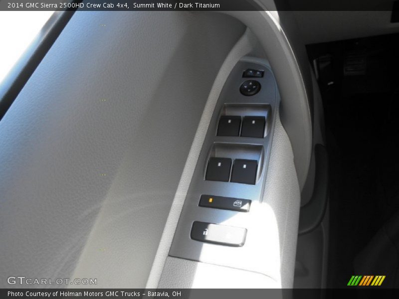 Summit White / Dark Titanium 2014 GMC Sierra 2500HD Crew Cab 4x4