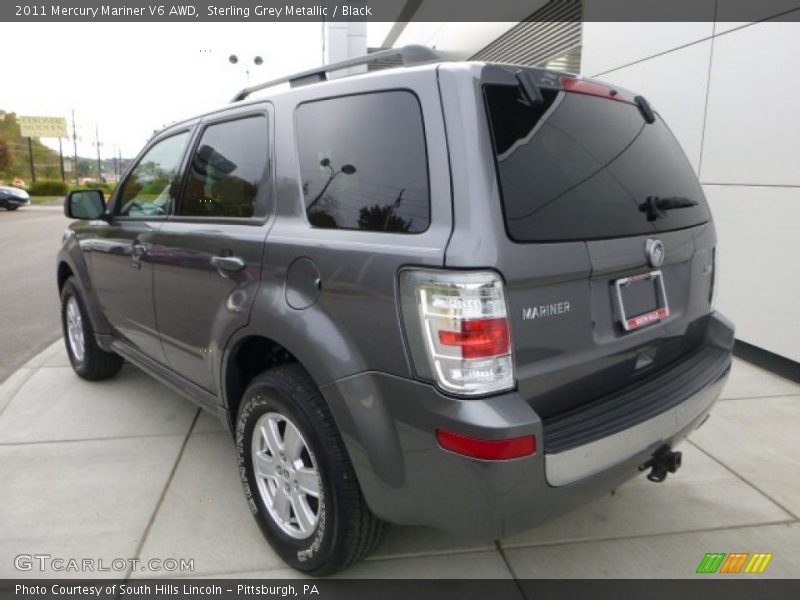 Sterling Grey Metallic / Black 2011 Mercury Mariner V6 AWD