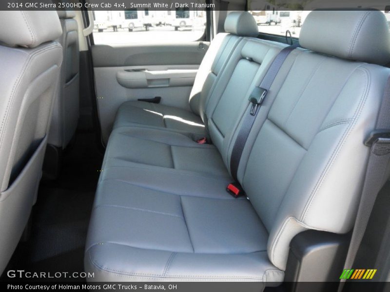 Summit White / Dark Titanium 2014 GMC Sierra 2500HD Crew Cab 4x4