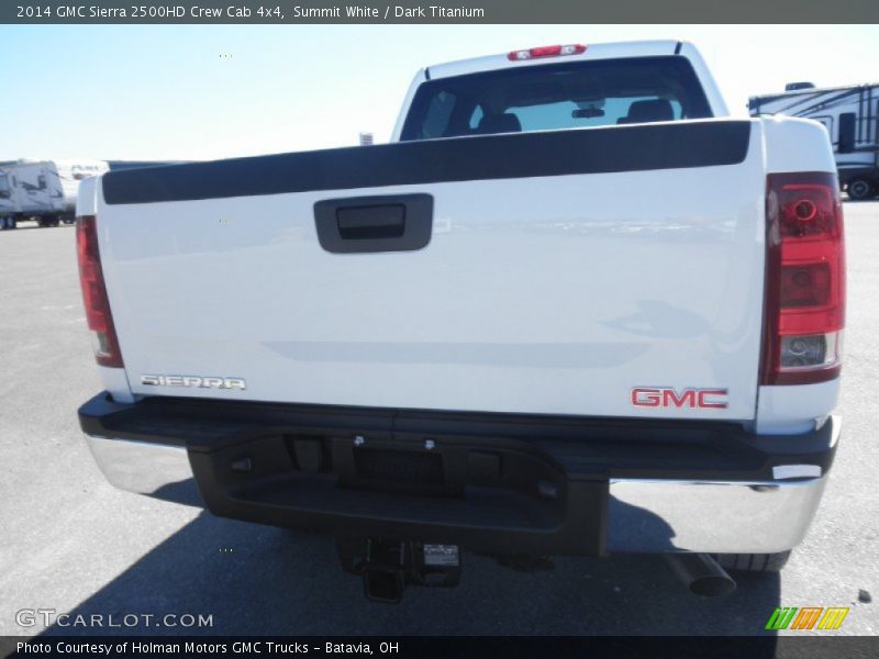 Summit White / Dark Titanium 2014 GMC Sierra 2500HD Crew Cab 4x4