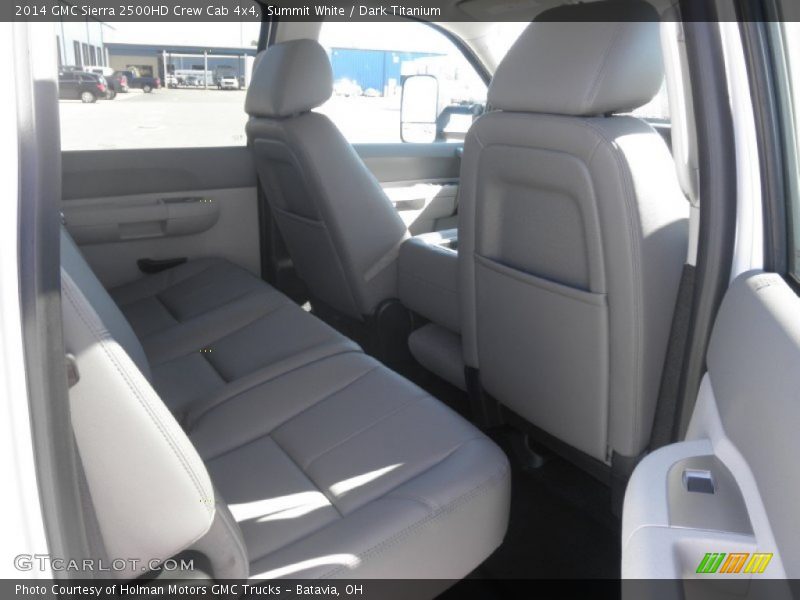 Summit White / Dark Titanium 2014 GMC Sierra 2500HD Crew Cab 4x4