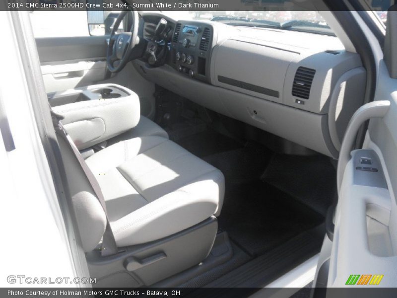 Summit White / Dark Titanium 2014 GMC Sierra 2500HD Crew Cab 4x4