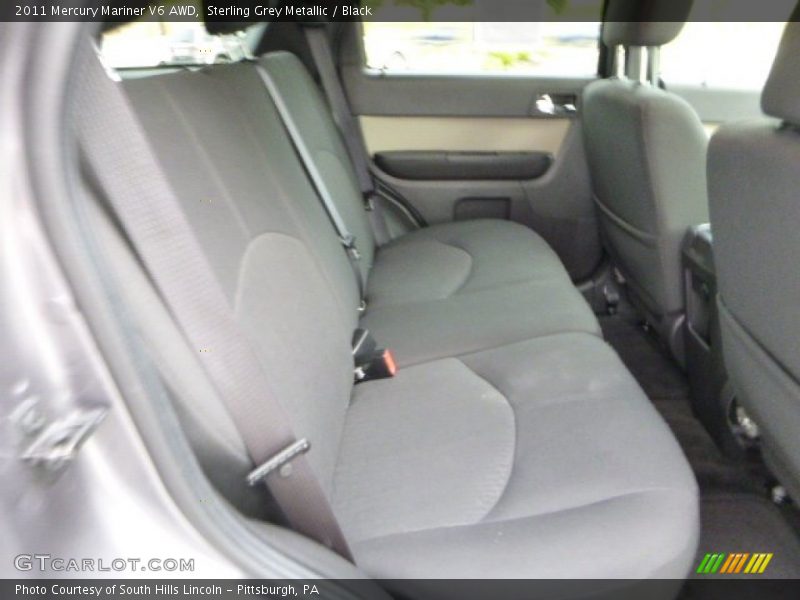 Sterling Grey Metallic / Black 2011 Mercury Mariner V6 AWD