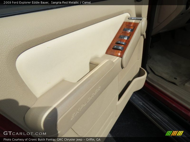 Sangria Red Metallic / Camel 2009 Ford Explorer Eddie Bauer