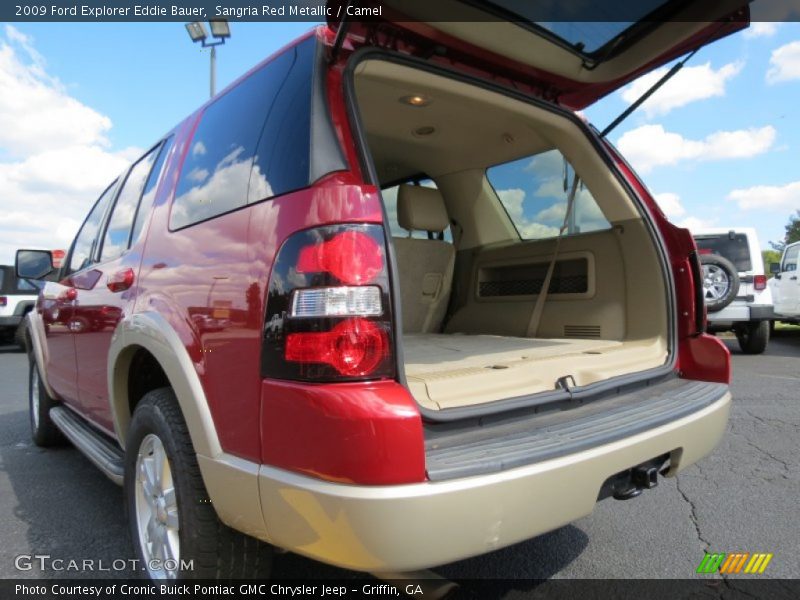 Sangria Red Metallic / Camel 2009 Ford Explorer Eddie Bauer
