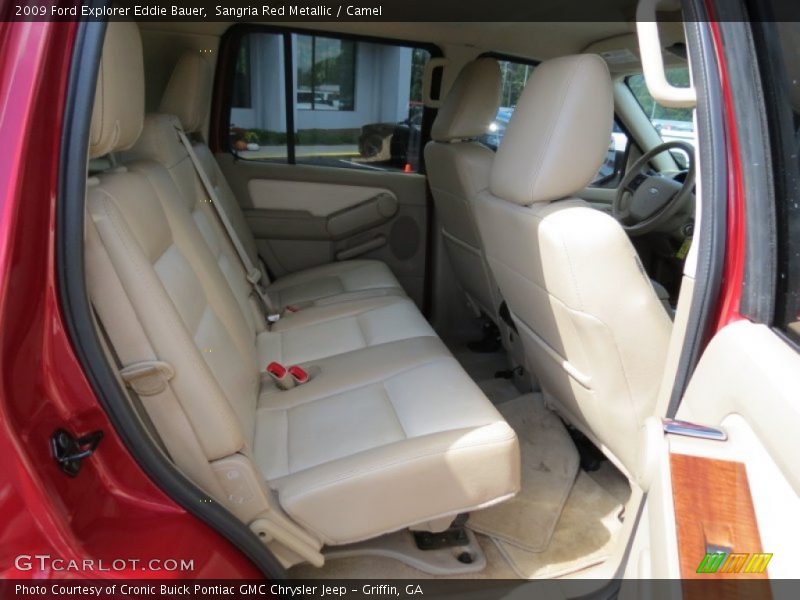 Sangria Red Metallic / Camel 2009 Ford Explorer Eddie Bauer