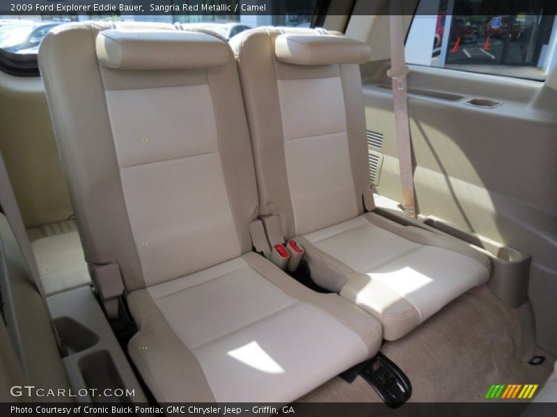 Sangria Red Metallic / Camel 2009 Ford Explorer Eddie Bauer