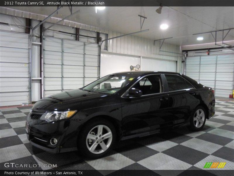 Attitude Black Metallic / Black/Ash 2012 Toyota Camry SE