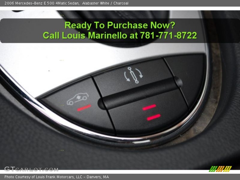 Alabaster White / Charcoal 2006 Mercedes-Benz E 500 4Matic Sedan