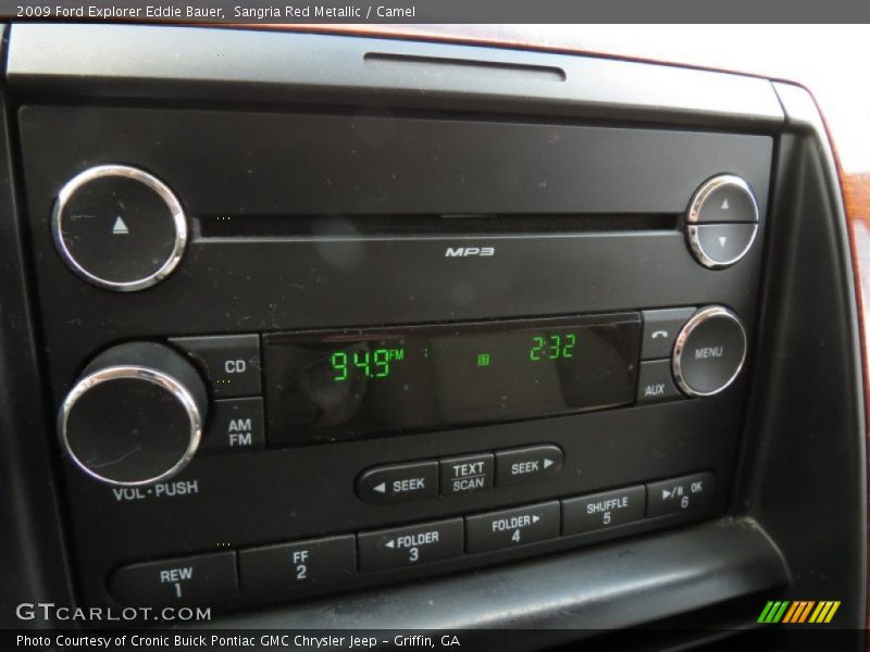 Sangria Red Metallic / Camel 2009 Ford Explorer Eddie Bauer
