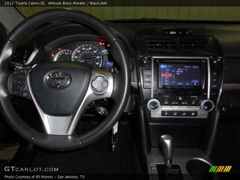 Attitude Black Metallic / Black/Ash 2012 Toyota Camry SE