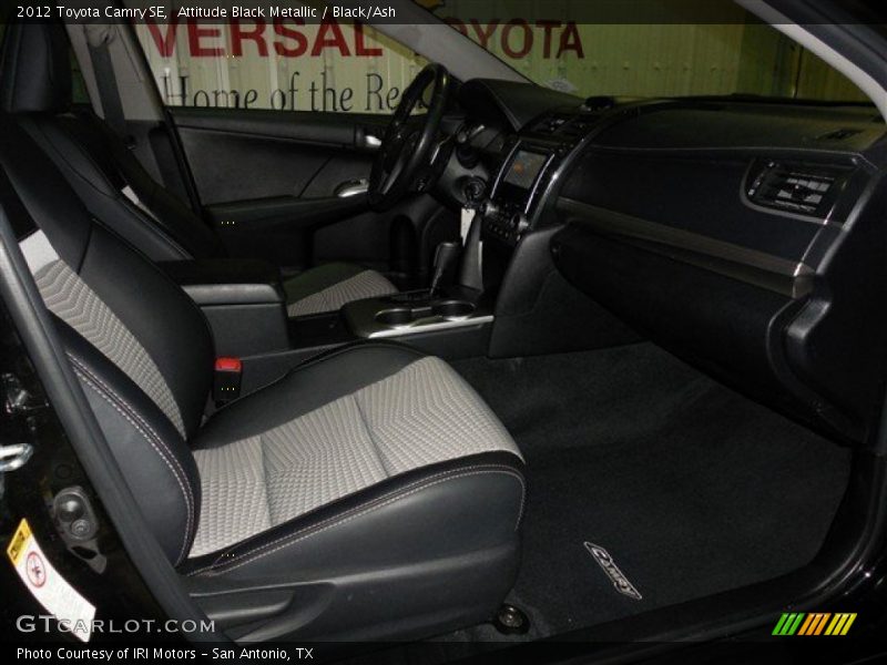 Attitude Black Metallic / Black/Ash 2012 Toyota Camry SE