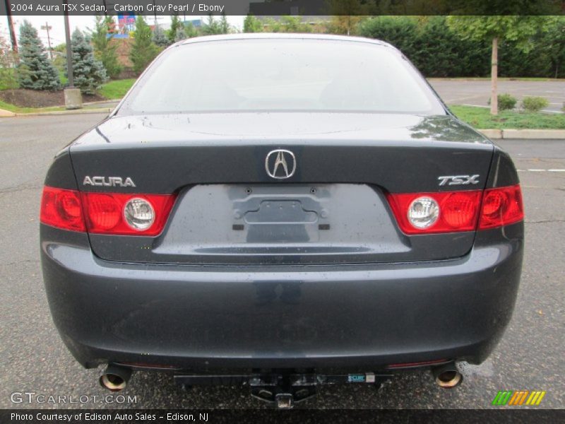 Carbon Gray Pearl / Ebony 2004 Acura TSX Sedan
