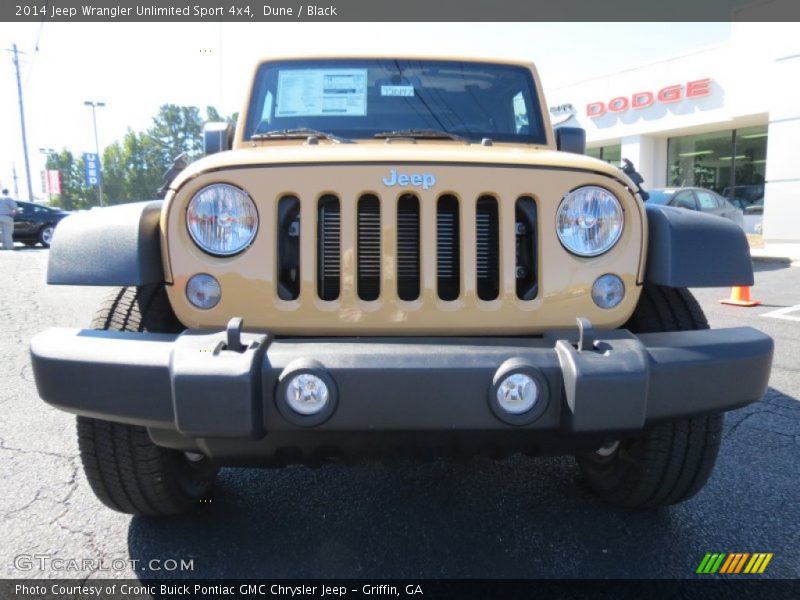 Dune / Black 2014 Jeep Wrangler Unlimited Sport 4x4