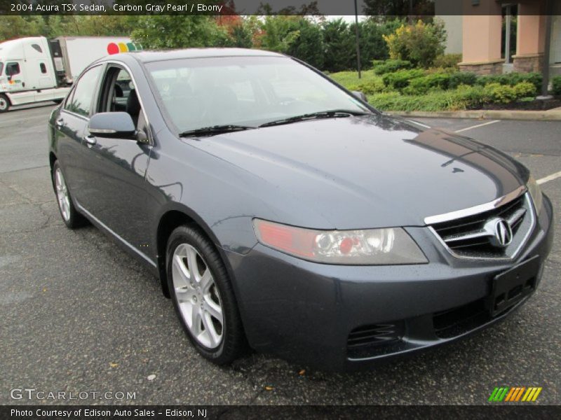 Carbon Gray Pearl / Ebony 2004 Acura TSX Sedan