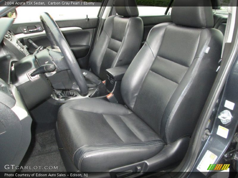 Carbon Gray Pearl / Ebony 2004 Acura TSX Sedan