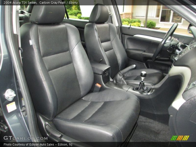 Carbon Gray Pearl / Ebony 2004 Acura TSX Sedan