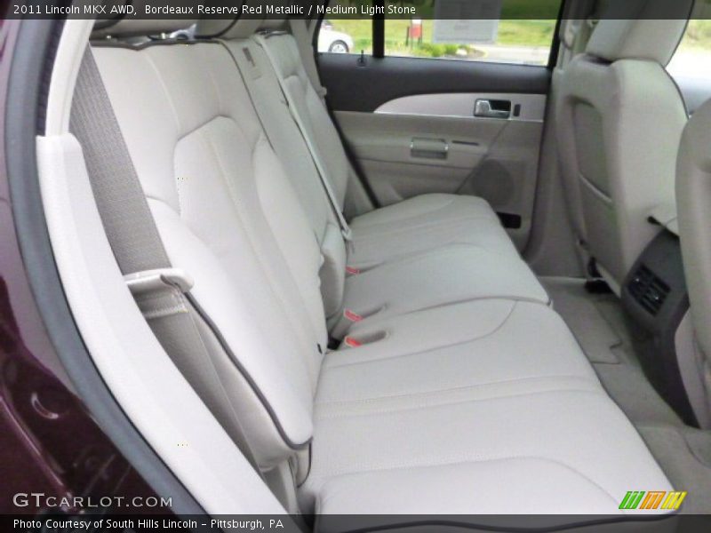 Bordeaux Reserve Red Metallic / Medium Light Stone 2011 Lincoln MKX AWD