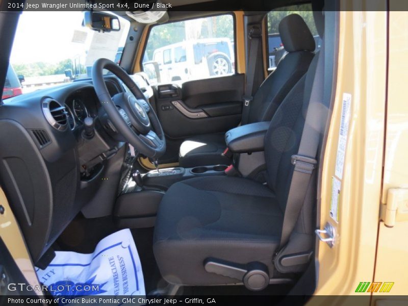 Dune / Black 2014 Jeep Wrangler Unlimited Sport 4x4