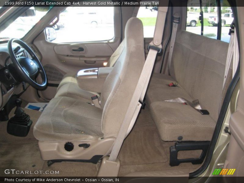  1999 F150 Lariat Extended Cab 4x4 Medium Prairie Tan Interior