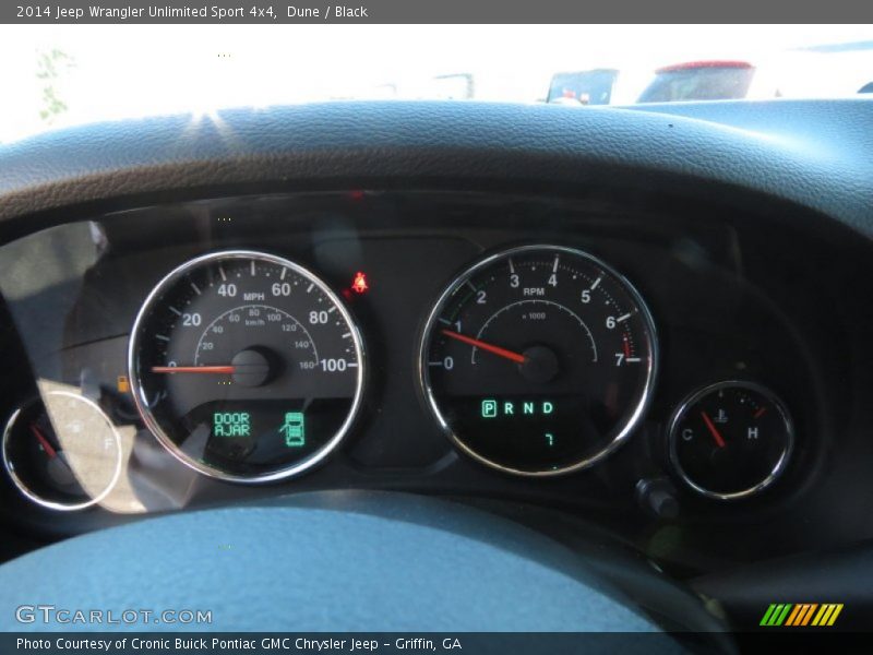 Dune / Black 2014 Jeep Wrangler Unlimited Sport 4x4