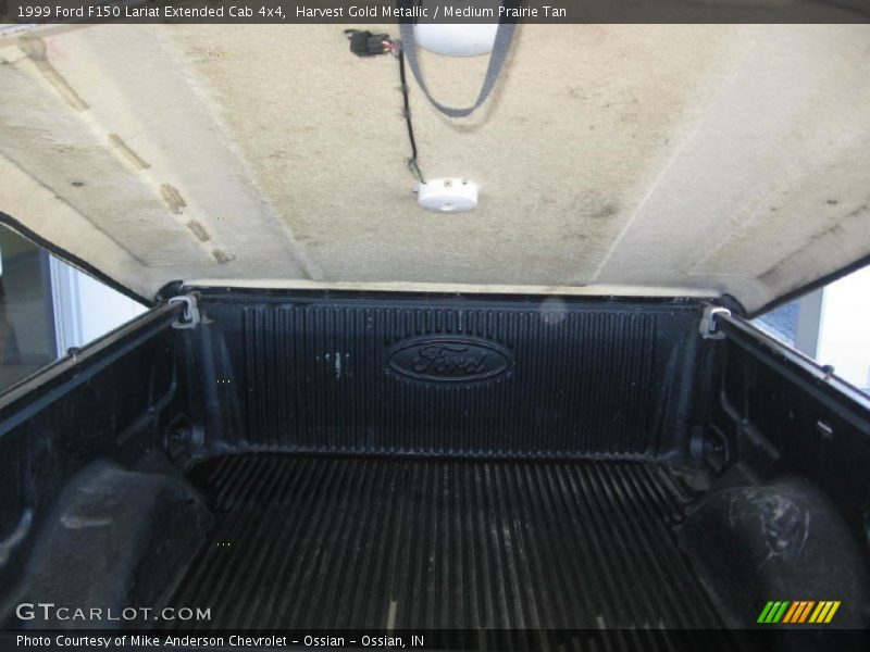 Harvest Gold Metallic / Medium Prairie Tan 1999 Ford F150 Lariat Extended Cab 4x4