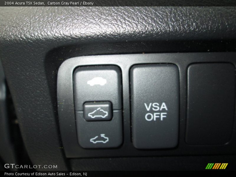 Carbon Gray Pearl / Ebony 2004 Acura TSX Sedan