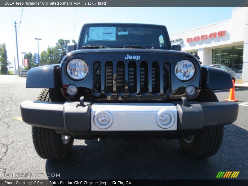 Black / Black 2014 Jeep Wrangler Unlimited Sahara 4x4