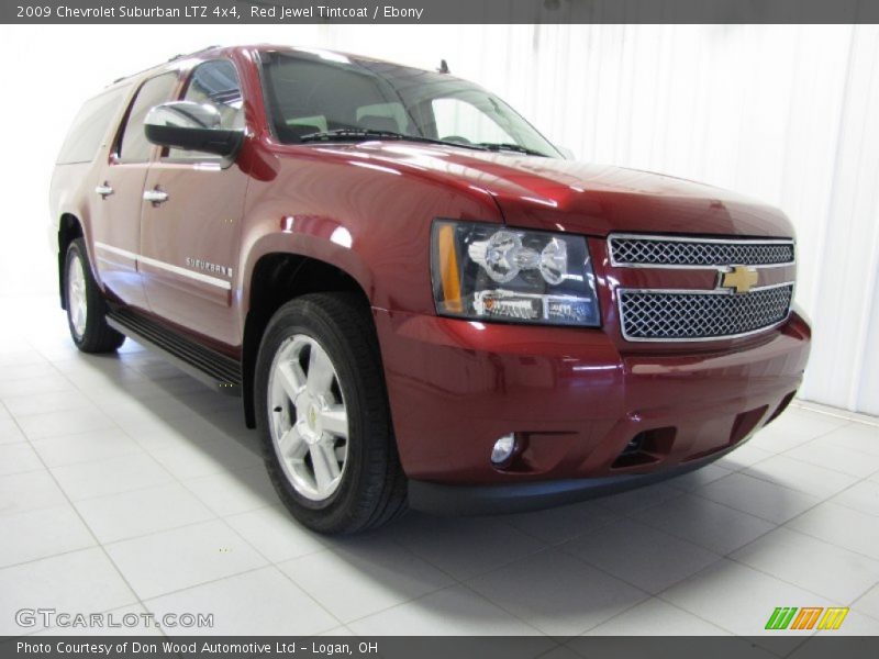 Red Jewel Tintcoat / Ebony 2009 Chevrolet Suburban LTZ 4x4