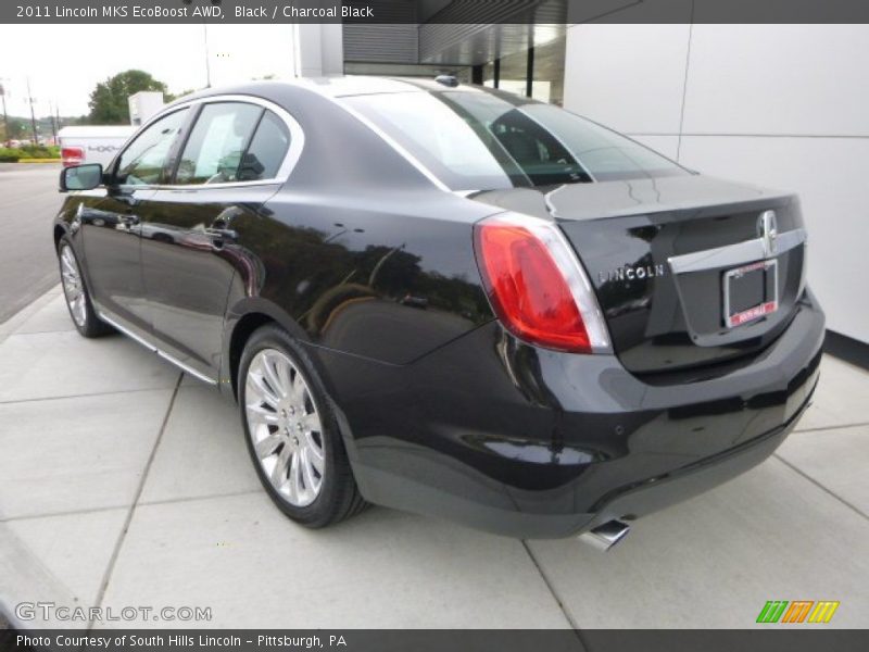 Black / Charcoal Black 2011 Lincoln MKS EcoBoost AWD
