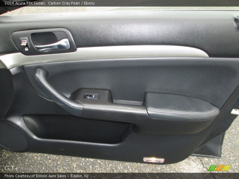 Carbon Gray Pearl / Ebony 2004 Acura TSX Sedan