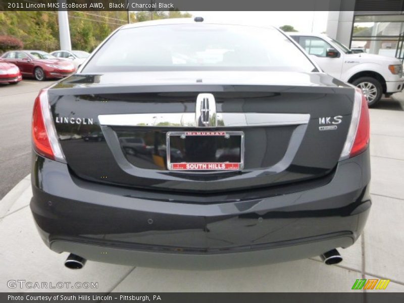Black / Charcoal Black 2011 Lincoln MKS EcoBoost AWD