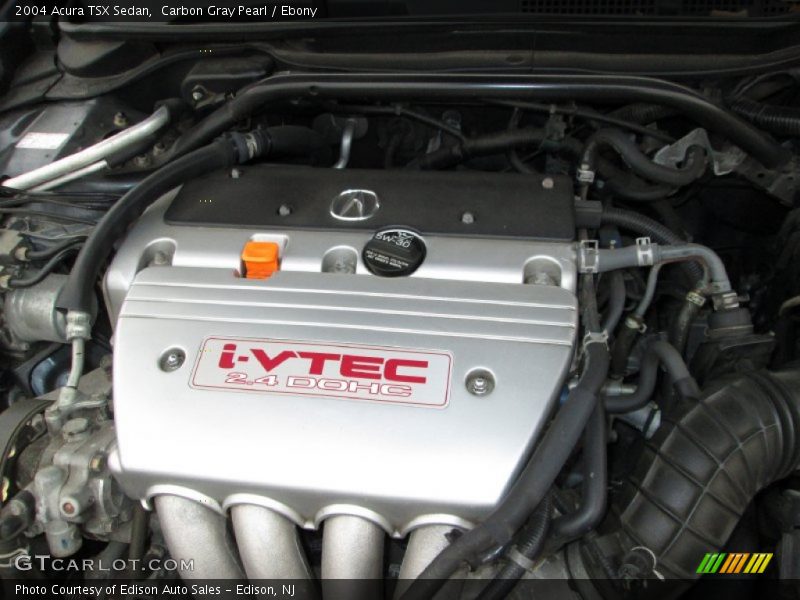Carbon Gray Pearl / Ebony 2004 Acura TSX Sedan