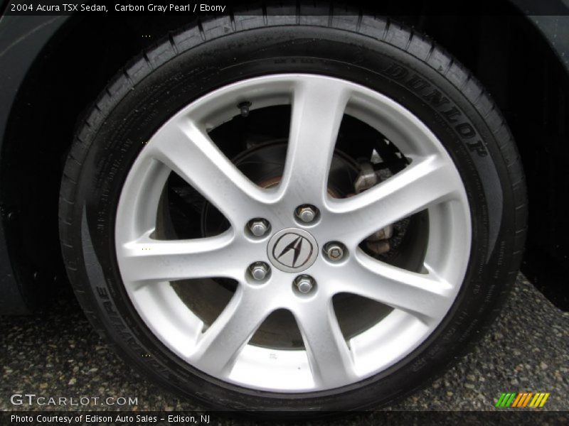 Carbon Gray Pearl / Ebony 2004 Acura TSX Sedan