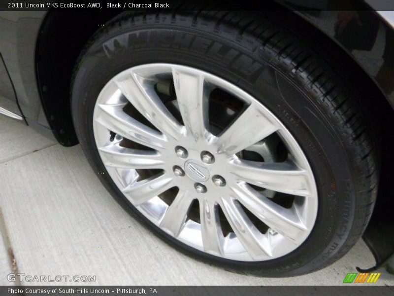 Black / Charcoal Black 2011 Lincoln MKS EcoBoost AWD