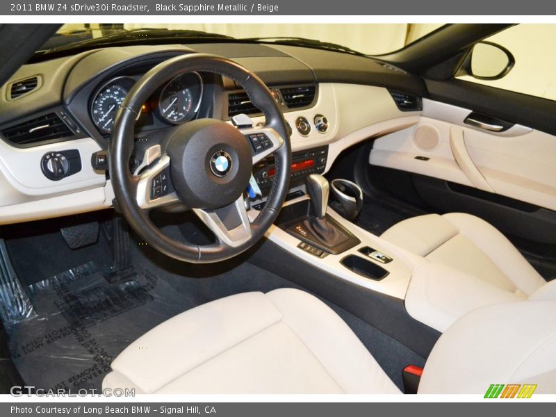 Beige Interior - 2011 Z4 sDrive30i Roadster 