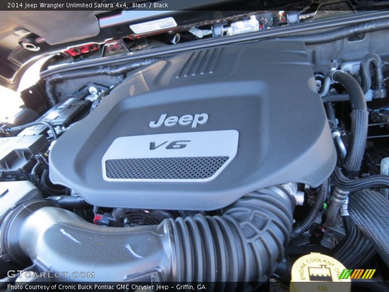 Black / Black 2014 Jeep Wrangler Unlimited Sahara 4x4